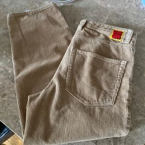 Khaki Empyre Corduory Skate pants - Loose fit